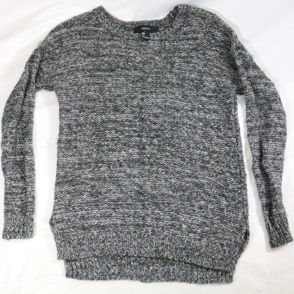 Forever 21 Sweaters - FOREVER 21 Heather Gray Wool Stretchy Sweater